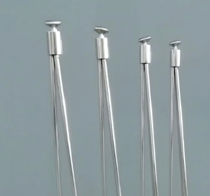 28" 3 Pin S Hairpin Table Legs,stainless Steel, Height 26" To 32" Set(4)