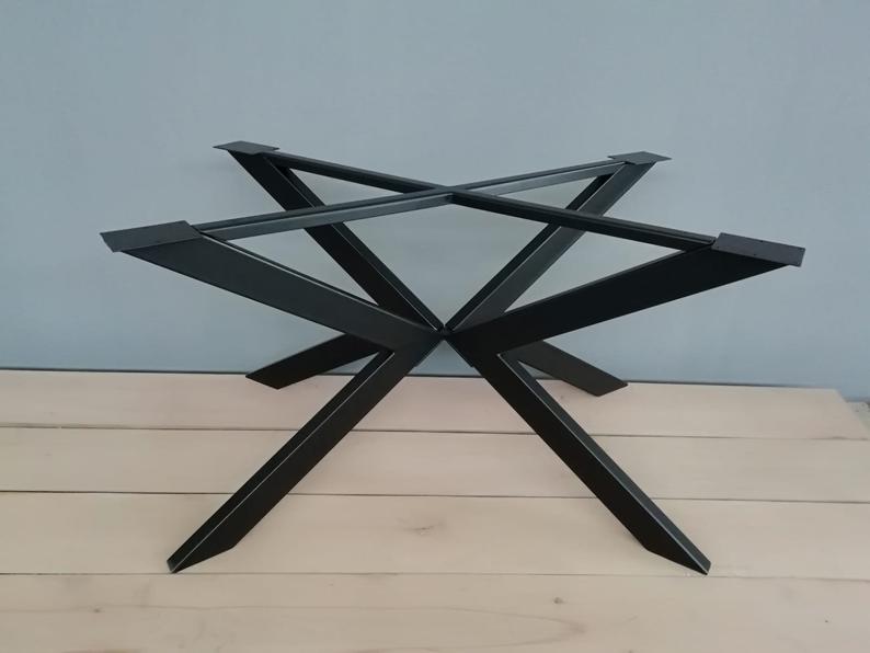 metal dining table legs