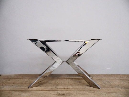 28" H 28"w X 46" L Tug Stainless Steel Table Base,height 26" 32"