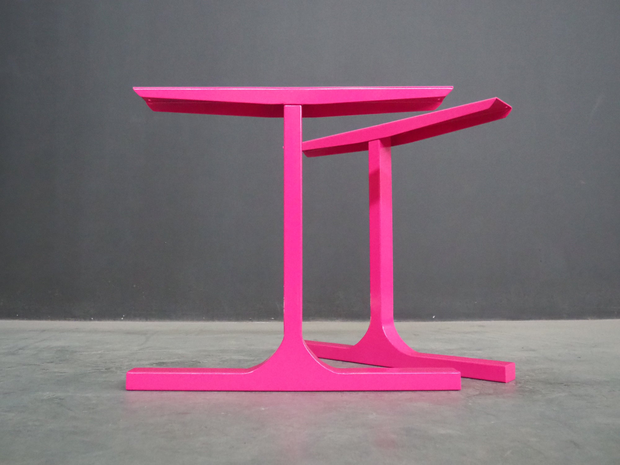 28" Besik Single Bar Table Legs, 28" Width Base | Set (2)
