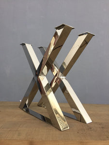 modern stainless steel table legs