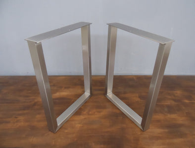 modern desk legs metal