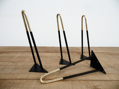 brass coffee table legs 