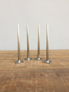 stainless steel tapered legs for coffee table