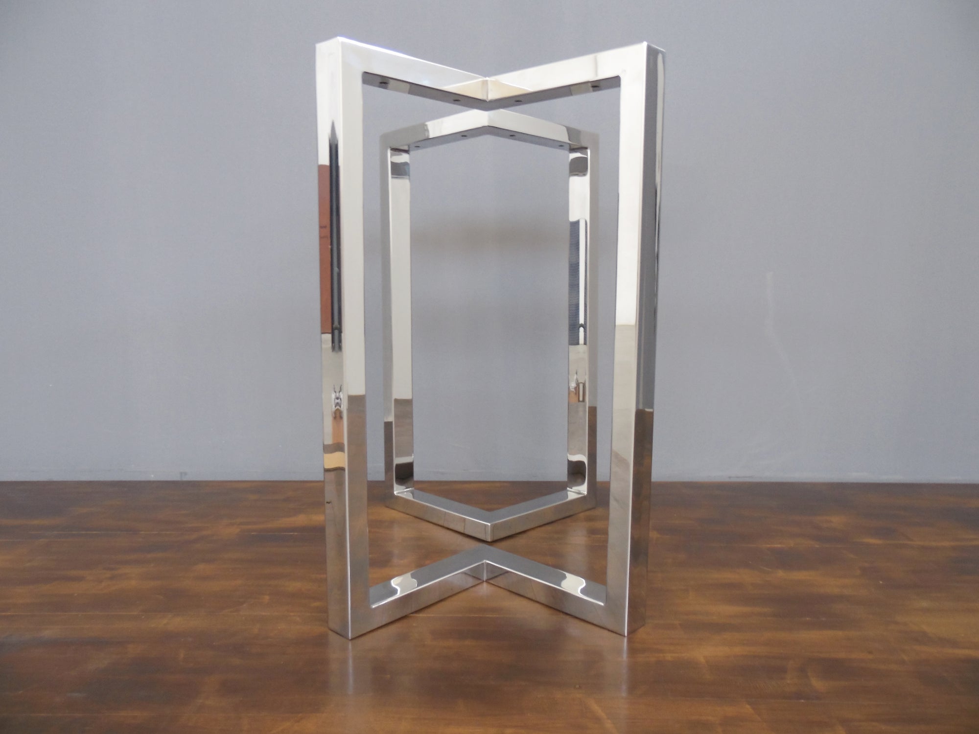 stainless steel bracket table legs for dining table legs