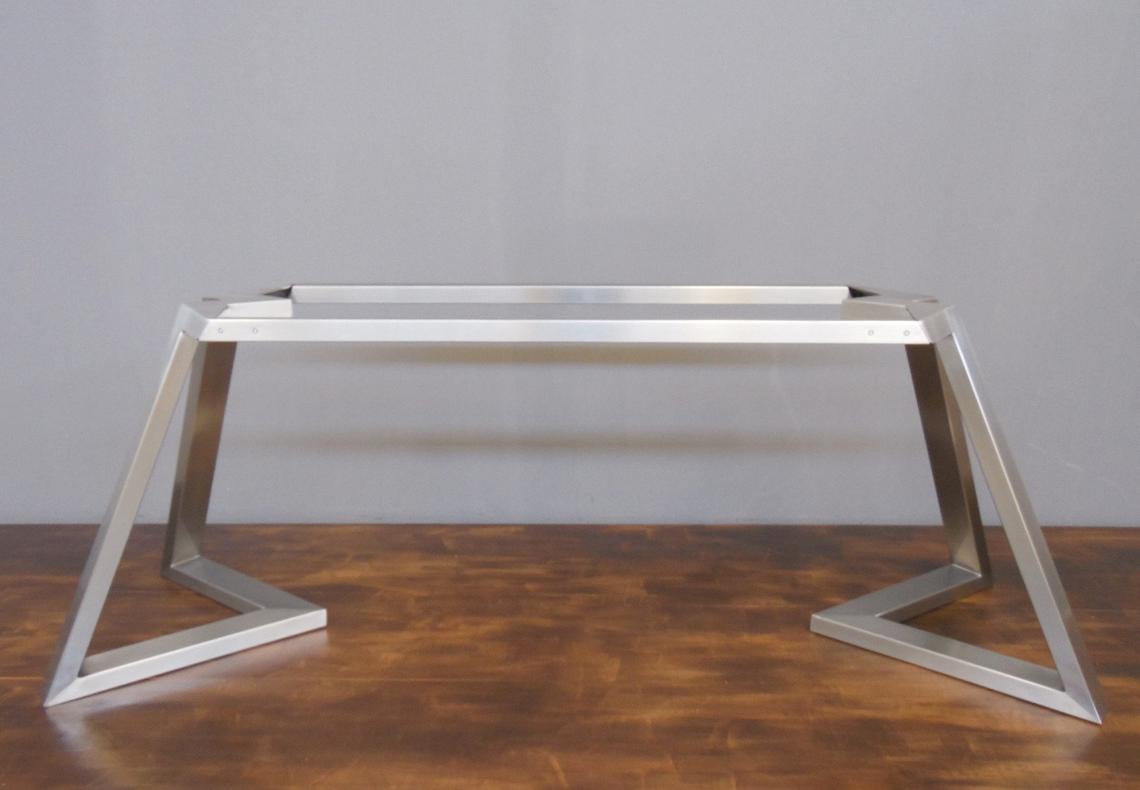 stainless steel table base for heavy table tops