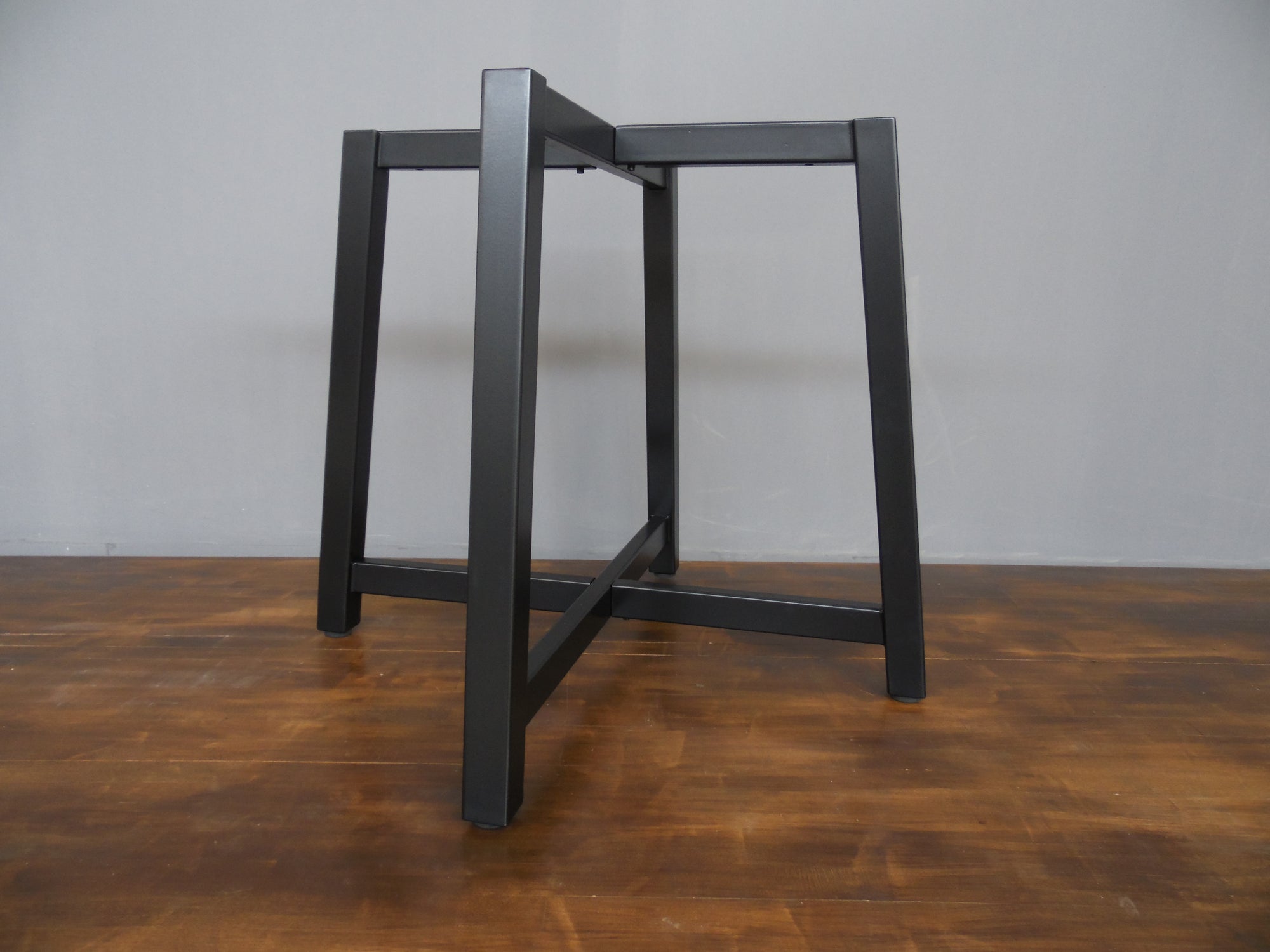 steel frame table base metal