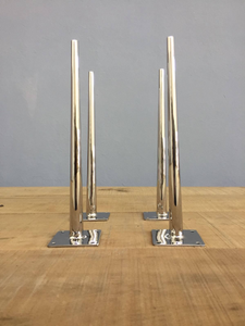 tapered stainless steel table legs 