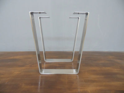 trapezoid stainless steel table legs