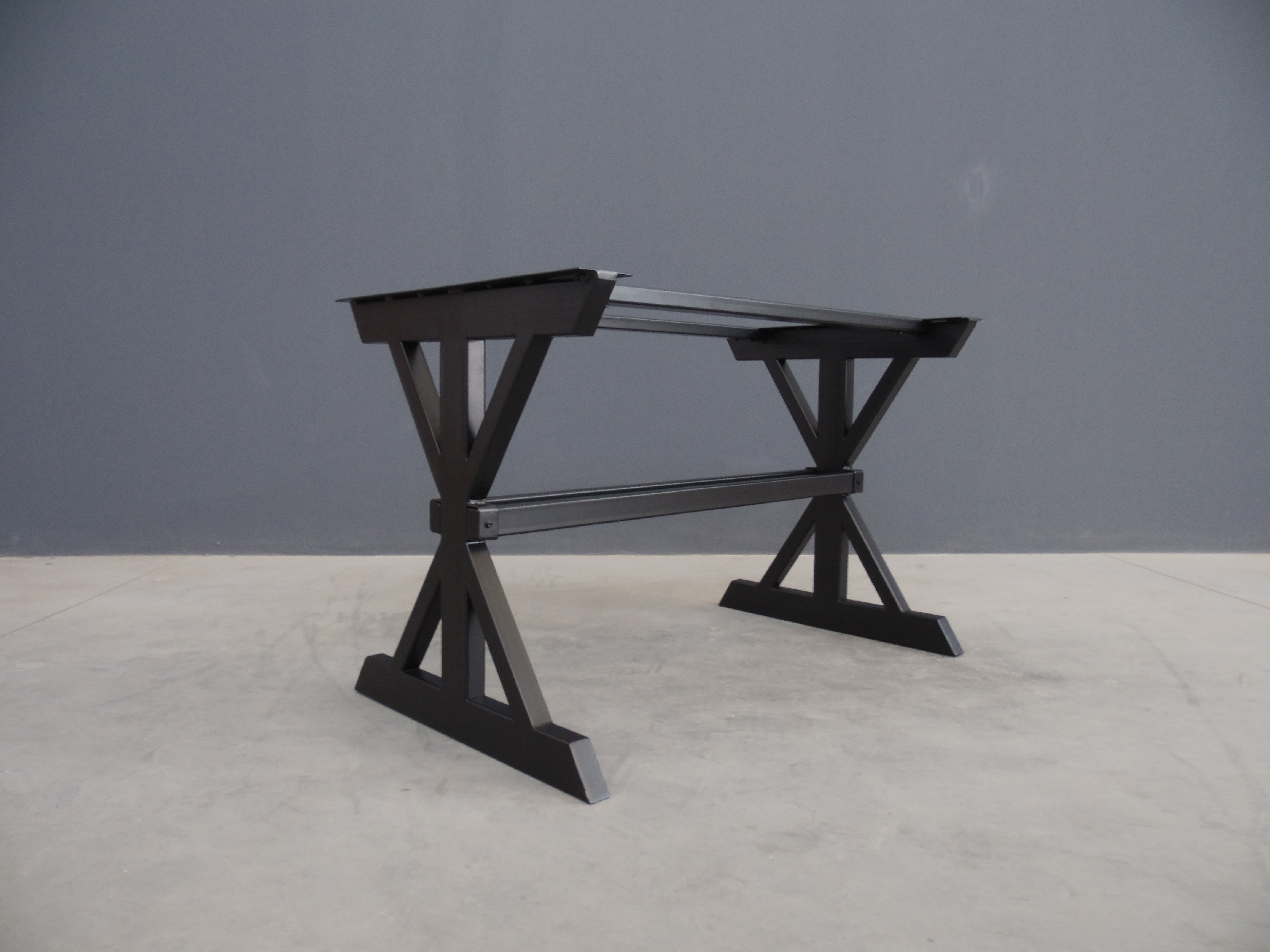 trestle table base pedestal