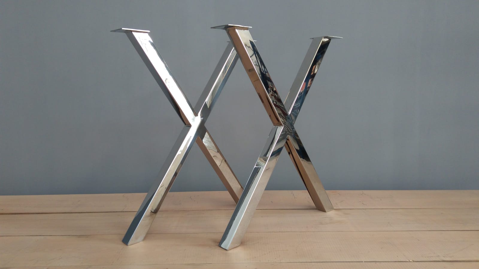 mirror polished stainless steel legs for table 